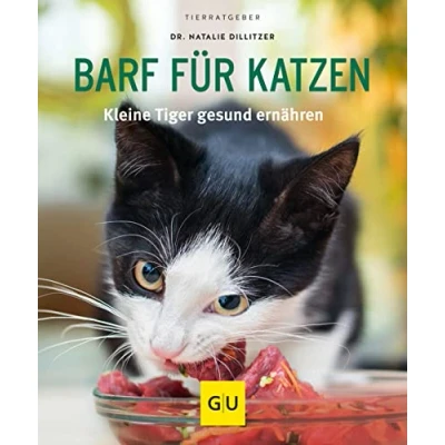 Abbildung von BARF für Katzen gelb 12 x 3,5 cm: Kleine Tiger gesund ernähren