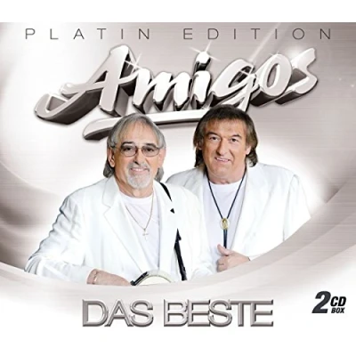 Abbildung von Das Beste Platin Edition (2 CDs mit großen Erfolgen der Amigos) inkl. den Hits: Ich geh für dich durchs Feuer, Dann kam ein Engel, weiße Schiff verlässt Hafen
