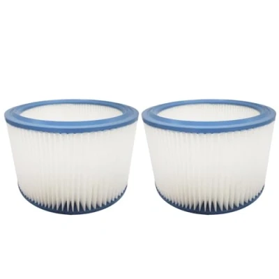 Abbildung von 2x Patronen Filter/Zylinderfilter/Dauerfilter/Luftfilter für Nilfisk Multi II 30 T, T INOX VSC, 22 INOX,