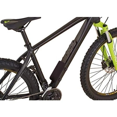 Abbildung von Prophete Schutzhülle für E Bike Akkus, Blaupunkt Downtube Akku, aus Neopren Material, zum Schutz vor Wasser und Schmutz, schwarz