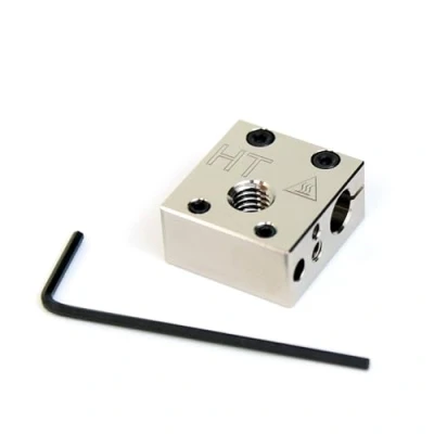 Abbildung von Micro Swiss Plated Copper High Temperature MK8 Style Heater Block Upgrade for CR10 / Ender/ANET A8 Printers MK7, MK8, MK9 Hotends