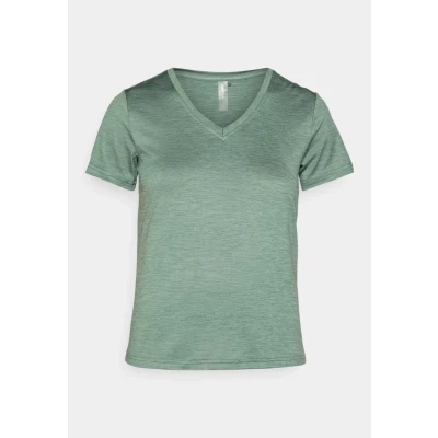 Abbildung von ONLY Play Onpcore LIFE TEE Tshirt basic, Damen, Größe: Large, Duck green