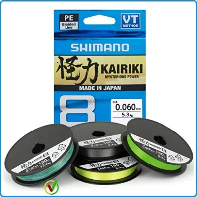 Abbildung von Schnur Kairiki 8, 300 m, 0,315 mm, 33,5 kg, Multi C