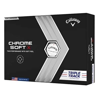 Abbildung von Callaway Golf Chrome Soft X Golfbälle (Serie 2022)