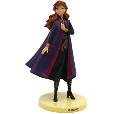 Abbildung von Dekora 347171 Die Eiskönigin Anna Tortenfigur 9,5cm, PVC