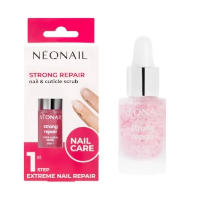 Abbildung von NÉONAIL Strong Repair Nail and Cuticle Scrub Nagel und Nagelhautpflege Feuchtigkeitsspendendes Peeling für gesunde, elastische Nägel &amp; zarte Nagelhaut 6,5ml