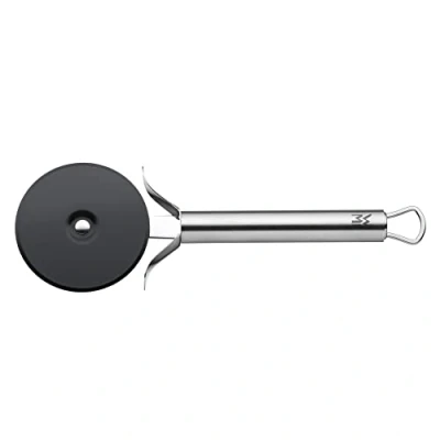 Abbildung von WMF Profi Plus Pizzaschneider 19,8 cm, Teigrad beschichtet, Pizzaroller, Pizza Cutter, Cromargan Edelstahl teilmattiert, spülmaschinengeeignet