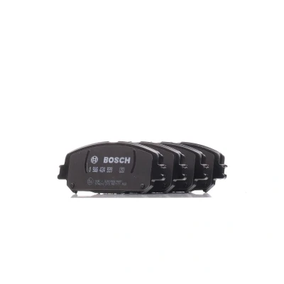 Abbildung von BOSCH 0 986 424 939 Bremsbelagsatz Low Metallic mit Anti Quietsch Blech, Montageanleitung RENAULT: Talisman Grandtour, GRAND SCENIC 4, Scénic IV