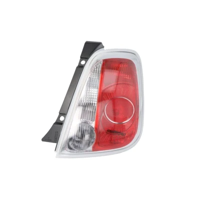 Abbildung von TYC 11 11283 01 2 Rückleuchte rechts grau ohne Lampenträger FIAT: 500 Hatchback