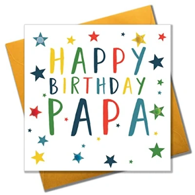 Abbildung von Pom &quot;Happy Birthday, Papa&quot; Grußkarte