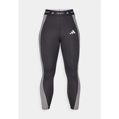 Abbildung von adidas Performance Colorblock 7/8 Leggings Tights, Damen, Größe: XS, Black/grey four