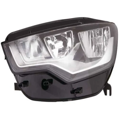 Abbildung von ALKAR 2775501 Scheinwerfer links H15, W5W, PY21W, H7 mit Tagfahrlicht Elektromotor AUDI: A6 C7 Avant, Saloon