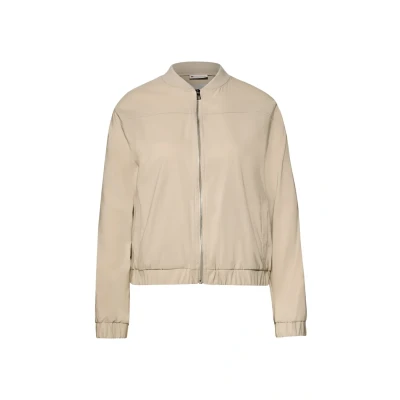Abbildung von Street One IN Unifarbe Bomberjacke, Damen, Größe: 42, Beige