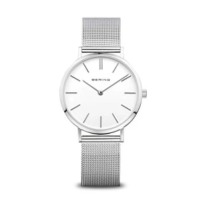 Abbildung von BERING Damen Uhr Quarz Movement Classic Collection mit Edelstahl und Saphirglas 14134 004 3 ATM