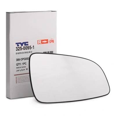 Abbildung von TYC 325 0095 1 Außenspiegelglas rechts OPEL: Astra H GTC, Hatchback, Caravan kfzteile, mister auto, atp autoteile, kfzteile24