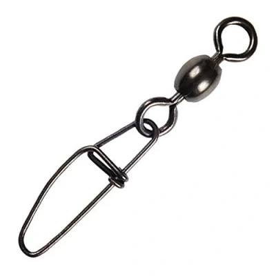 Abbildung von Black Cat Heavy Duty Cross Lock Swivel Größe 3/0 70kg (5 Stück) Wirbel angeln