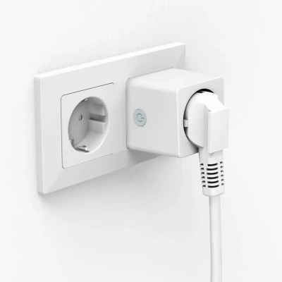 Abbildung von Hama WLAN Steckdose »WLAN Mini Verbrauchsmesser o.Hub App Sprachsteuerung 3.680W«, Mit erhöhtem Berührungsschutz,