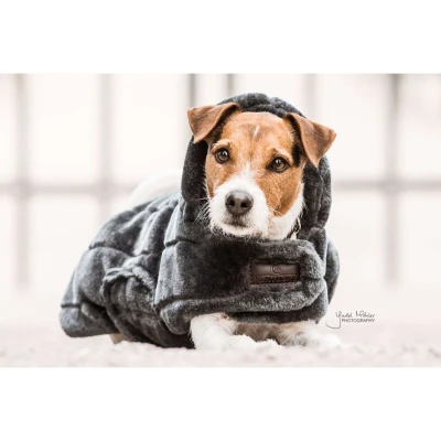 Abbildung von Kentucky Hundejacke Fake Fur Grau 31cm
