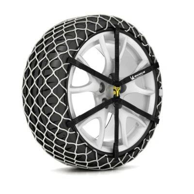 Abbildung von Michelin Easy Grip Limited 008336 Schneeketten mit Kettenspanner Montageanleitung, Aufbewahrungstasche Kunststoff