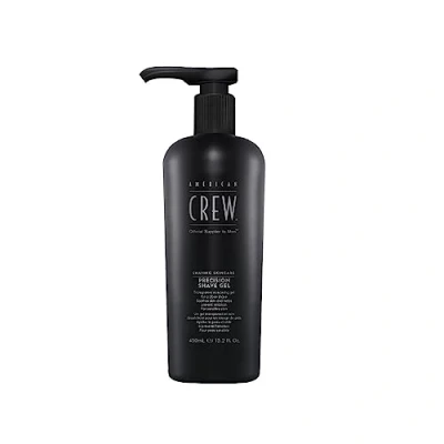 Abbildung von AMERICAN CREW Precision Shave Gel, 450 ml, Rasiergel für präzise Rasuren, Gel spendet Feuchtigkeit &amp; beruhigt die Haut, Pflegeprodukt beugt Irritationen vor