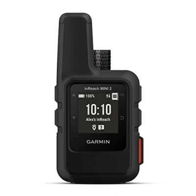 Abbildung von Garmin inReach Mini 2, Leichter und kompakter Satellitenkommunikator, Wandern Handheld, schwarz