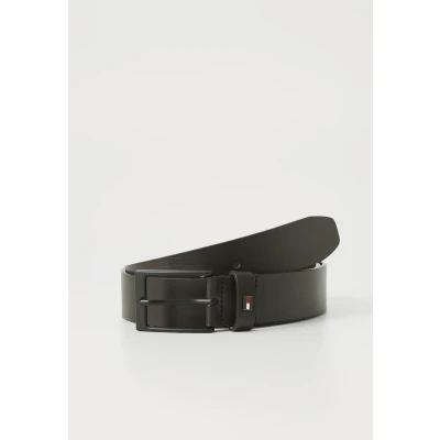 Abbildung von Tommy Hilfiger Herren Gürtel Layton 3,5 cm Ledergürtel, Braun (Testa Di Moro), 80