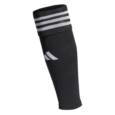 Abbildung von adidas Performance TEAM Sleeves Beinwärmer Black white, Größe: 46 48, white