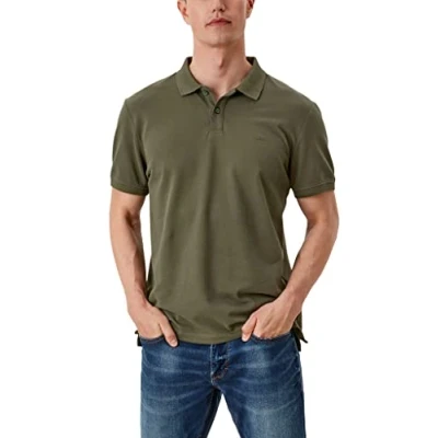 Abbildung von s.Oliver Herren Poloshirt Kurzarm Regular Fit Polohemd, Verde (7940 Green), XL