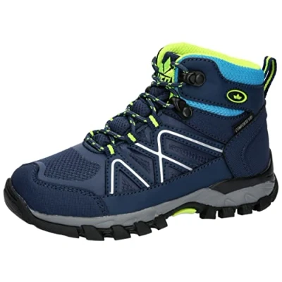 Abbildung von Lico Maine High Cross Laufschuhe, Marine/blau/Lemon, 28 EU