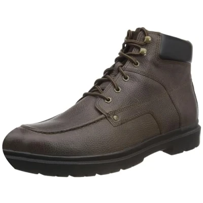 Abbildung von Geox Herren U ANDALO Ankle Boot, COFFEE, 42 EU