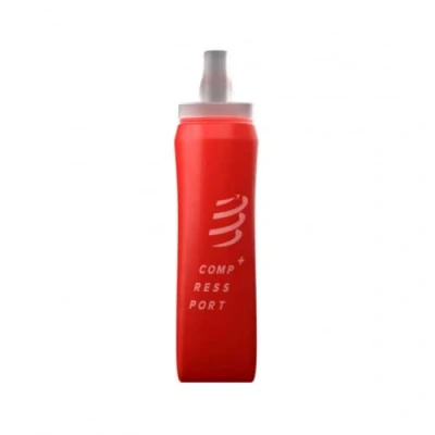 Abbildung von COMPRESSPORT ErgoFlask 300mL Flexible Flasche für den Traileinsatz, rot, 300 mL