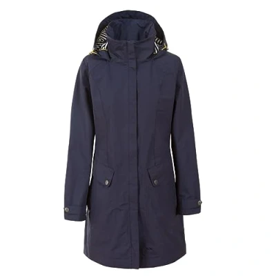Abbildung von Trespass Damen Regenjacke Mit Einrollbarer Kapuze Rainy Day, Red, S, FAJKRAM20002_REDS