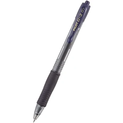 Abbildung von Pilot G207 Gel Tintenroller, 0,7 mm Spitze Packung mit 12 blau/schwarz