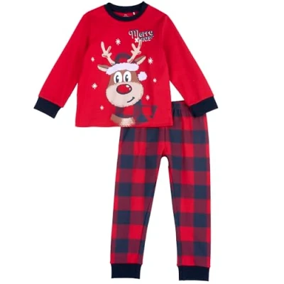 Abbildung von Chicco SET Nachtwäsche Shirt für Kinder, Größe: 104, Red