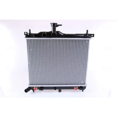 Abbildung von NISSENS 67098 Kühler, Motorkühlung Aluminium 348 442 21 Kühlrippen gelötet HYUNDAI: i10 I