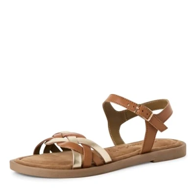 Abbildung von Tamaris Riemensandalette, Damen, Größe: 41, Camel comb Schuhe