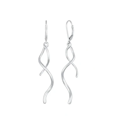 Abbildung von Elli Spiral Ohrringe, Damen, Größe: One Size, Silber