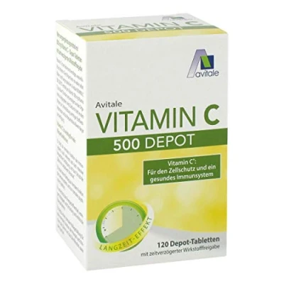 Abbildung von Vitamin C 500 mg Depot Tabletten