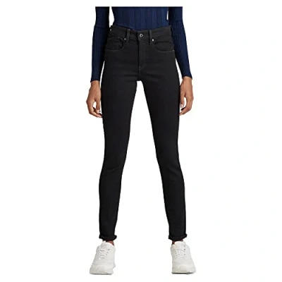Abbildung von G STAR Lhana Skinny Jeans Fit, Damen, Größe: 28x28, Pitch black