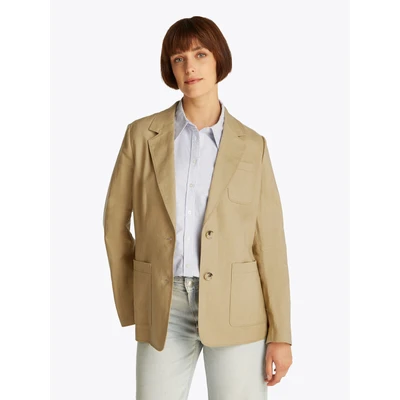 Abbildung von Tommy Hilfiger Blazer, Damen, Größe: 36, Camel