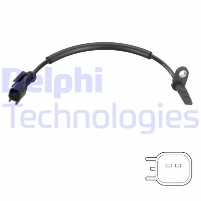 Abbildung von Sensor, Raddrehzahl DELPHI SS20779
