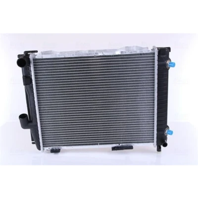 Abbildung von NISSENS 62711 Kühler, Motorkühlung Aluminium 450 370 42 Kühlrippen gelötet MERCEDES BENZ: W124 Saloon, Coupe, E Class Saloon