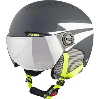 Abbildung von Alpina Zupo Visor Q Lite Skihelm Mit Visier Kinder