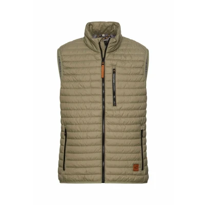 Abbildung von camel active Stepp Weste, Herren, Größe: 48, Khaki