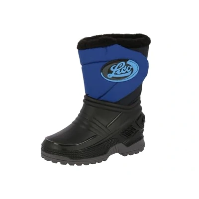 Abbildung von Lico TERRA Unisex Kinder Gummistiefel, Schwarz/ Blau, 25 EU