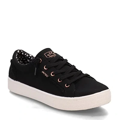 Abbildung von Skechers Damen BOBS B EXTRA Cute 2CUTE4U Sneaker, Schwarz Leinen, 37.5 EU