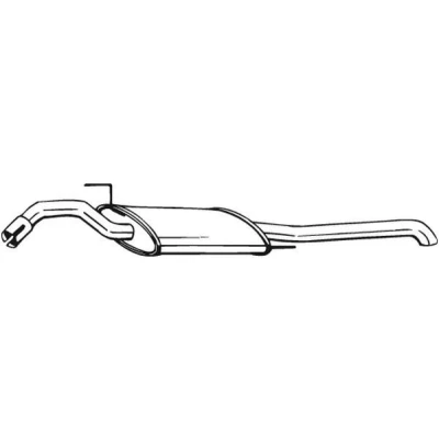 Abbildung von BOSAL 279 461 Endschalldämpfer VOLKSWAGEN: Passat B3/B4 Saloon, Estate