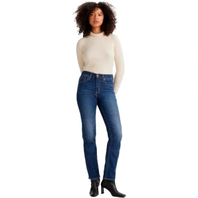 Abbildung von Levi&#039;s HIGH RISE Jeans Straight Leg Western white0304, Damen, Größe: 25x30, white 0304