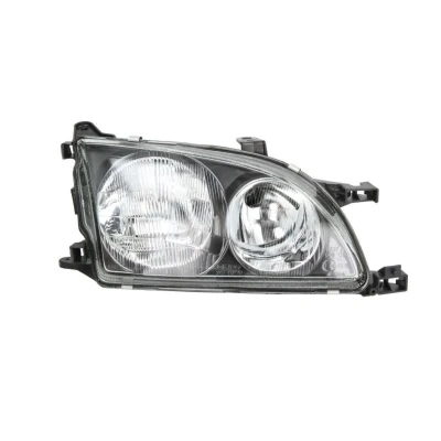 Abbildung von ABAKUS 212 1187R LD EM Scheinwerfer rechts H7/H7 ohne Lampenträger, Glühlampe PX26d TOYOTA: Avensis I Saloon
