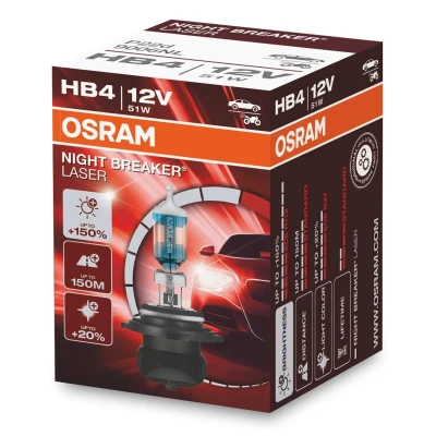 Abbildung von OSRAM 9006NL Glühlampe, Fernscheinwerfer HB4 12V 51W 4200K Halogen BMW: Z3 Roadster, 3 Coupe, Touring, VOLKSWAGEN: Passat B6 Variant, Touran I
